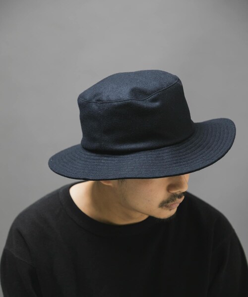 URBAN RESEARCH（アーバンリサーチ）の「『別注』KIJIMA TAKAYUKI×URBAN RESEARCH　ウールフランネルハット（ハット・メンズ・40 NAVY/01 BLACK/04 GRAY・2）」の14枚目の写真