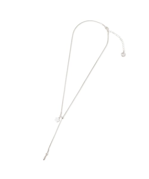VIS(ビス)の「【MARY QUANT×VIS】デイジースライダードロップネックレス(ネックレス・レディース・ゴールド/シルバー・F)」の4枚目の写真