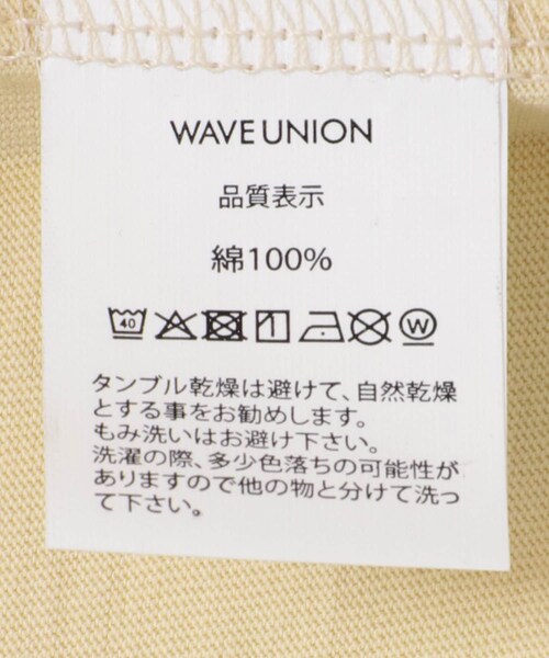 URBAN RESEARCH ROSSO（アーバンリサーチロッソ）の「WAVEUNION　SELF CARE IDEA T-SHIRTS（Tシャツ/カットソー・レディース・GRAY/WHITE/BEIGE・1）」の17枚目の写真