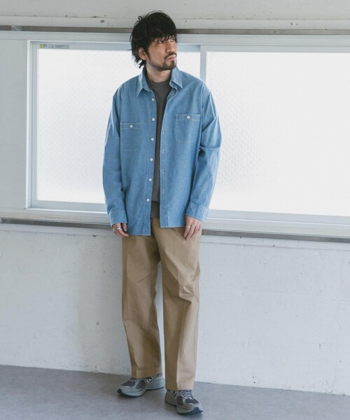 URBAN RESEARCH DOORS(アーバンリサーチドアーズ)の「インタックチノトラウザー(チノパンツ・メンズ・Navy/Beige/Khaki・38/40)」の14枚目の写真