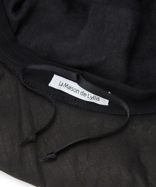 ADAM ET ROPE'(アダムエロペ)の「【公式サイト限定】【La Maison de Lyllis(メゾンドリリス)】BOB/バケットハット(ハット・レディース・ブラック/ブラウン・F)」の19枚目の写真