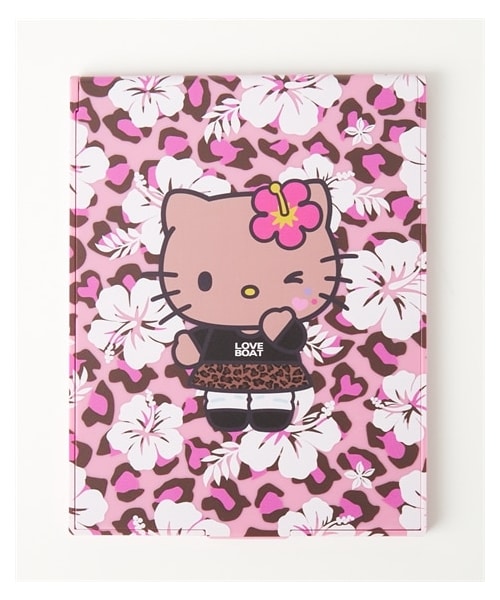 nissen（ニッセン）の「LOVEBOAT×KITTY コンパクトミラー（バッグ・メンズ・ピンク(ハイビスカス)/イエロー(ハイビスカス)/ブルー(ハイビスカス)/ブラウン(レオパード)・Y）」の5枚目の写真