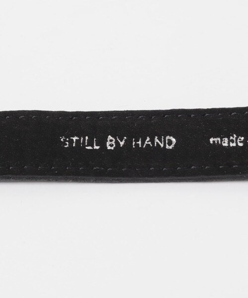 URBAN RESEARCH DOORS(アーバンリサーチドアーズ)の「STILL BY HAND 18MM LEATHER BELT(ベルト・メンズ・BLACK/DARK BROWN・48)」の8枚目の写真