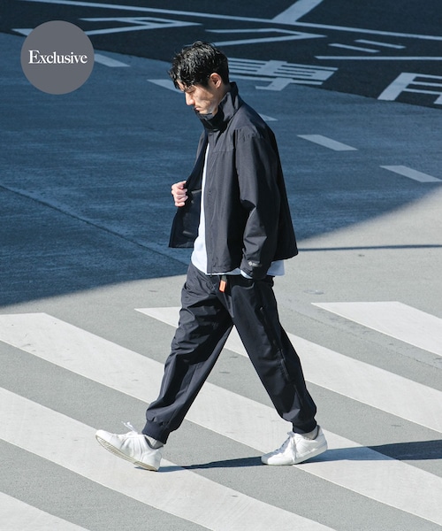 URBAN RESEARCH ROSSO（アーバンリサーチロッソ）の「『別注』+phenix　WINDSTOPPER by GORE-TEX LABS リブジョガーパンツ（その他パンツ・メンズ・BLACK/NAVY/KHAKI・M/L/XL）」の3枚目の写真