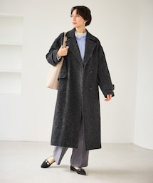 ROPE' PICNIC | JAPAN FABRIC スタンドカラーロングコート/一部WEB限定カラー(チェスターコート)