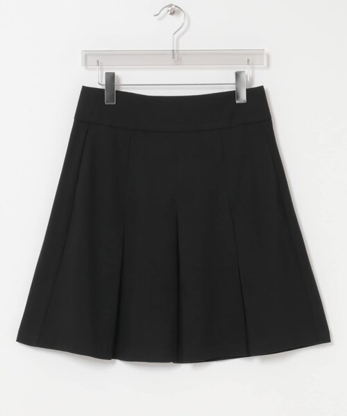 URBAN RESEARCH（アーバンリサーチ）の「Studio Doe　Wool Wide Pleated Midi Skirt（スカート・レディース・IVORY/BLACK・M/S）」の7枚目の写真