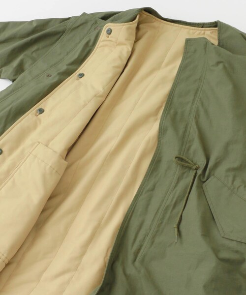 URBAN RESEARCH DOORS（アーバンリサーチドアーズ）の「3WAYノーカラーモッズコート（モッズコート・レディース・KHK×BEG/NAVY×NAVY・M）」の19枚目の写真