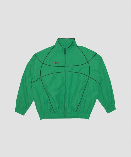 URBAN RESEARCH（アーバンリサーチ）の「LOTTO　LINE NYLON BLOUSON（ブルゾン・メンズ・BLACK/GREEN/GRAY・M/L/XL/XXL）」の21枚目の写真