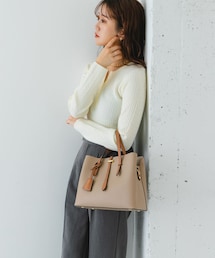 RODE SKO | チャーム付ミドルバッグ(トートバッグ)