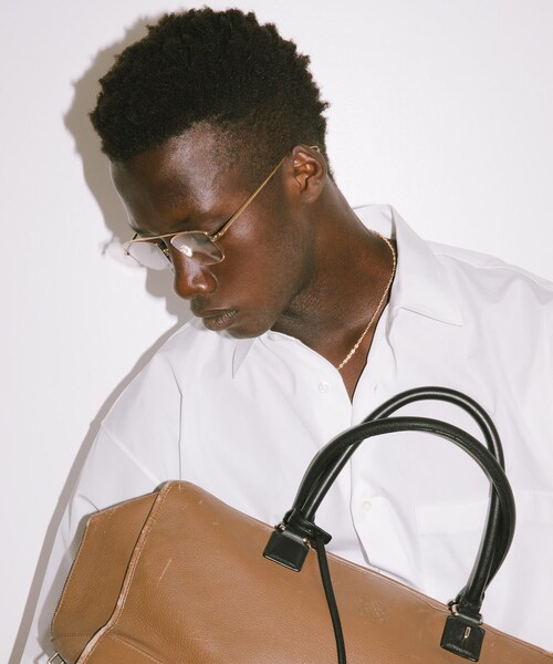 URBAN RESEARCH（アーバンリサーチ）の「new basic　THOMAS MASON SHORT-SLEEVE OVER SHIRTS（シャツ/ブラウス・メンズ・WHITE/ROYAL/SAX/DARK GREEN/STRIPE・S/M/L/XL）」の8枚目の写真