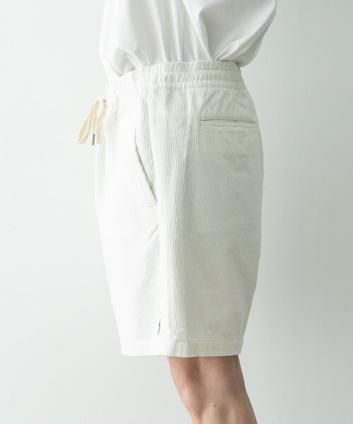 URBAN RESEARCH Sonny Label（アーバンリサーチサニーレーベル）の「POLO RALPH LAUREN　CFPREPSTERS-FLAT-SHORTS（その他パンツ・メンズ・WHITE・M/L）」の5枚目の写真