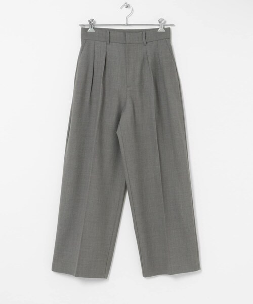 THE GOODLAND MARKET（ザグッドランドマーケット）の「cwtch　2TUCK WOOL SLACKS（その他パンツ・レディース・GRAY/CHARCOAL・1/2）」の21枚目の写真
