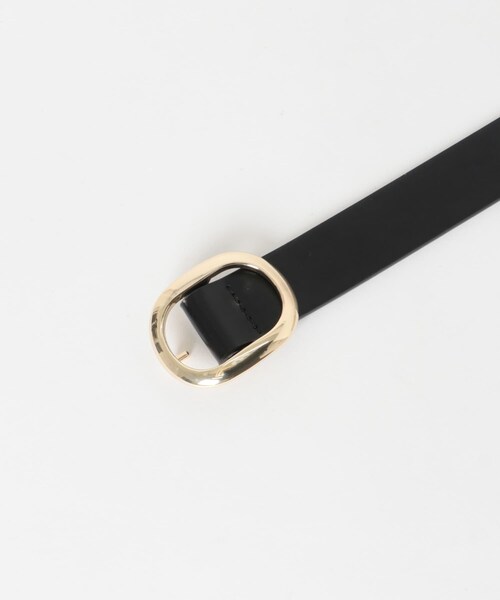 URBAN RESEARCH DOORS(アーバンリサーチドアーズ)の「オーバルビッグバックルベルト(ベルト・レディース・BEIGE/BLACK・One)」の7枚目の写真