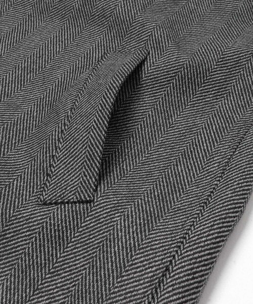 URBAN RESEARCH(アーバンリサーチ)の「WINDPROOF TWEED HALF COAT(テーラードジャケット・メンズ・BROWN/CHARCOAL・M/L)」の15枚目の写真