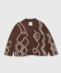 ADAM ET ROPE' | 【CMMN SWDN/コモン スウェーデン】Rug artwork Cardigan(カーディガン/ボレロ)