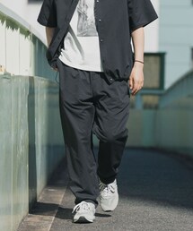 ITEMS URBANRESEARCH | 『接触冷感/イージーケア/吸水速乾/撥水/防汚』高機能シアサッカー イージートラウザー(楽着シリーズ)(その他パンツ)