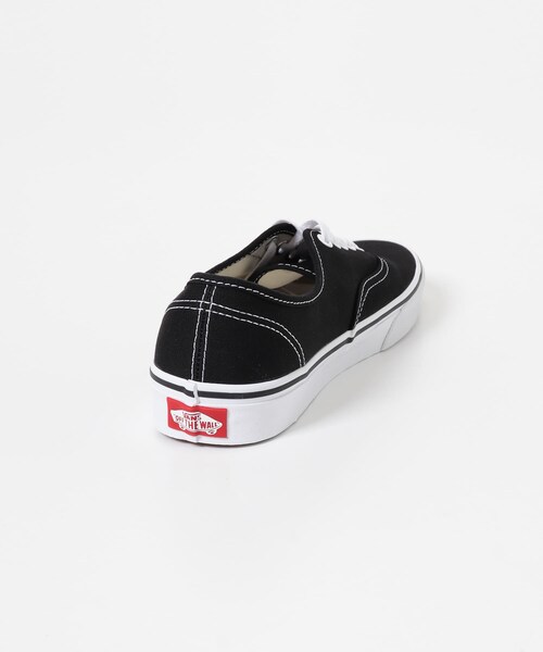 URBAN RESEARCH DOORS（アーバンリサーチドアーズ）の「VANS　AUTHENTIC（スニーカー・メンズ・BLACK・26/26.5/27/27.5/28/28.5/29）」の9枚目の写真