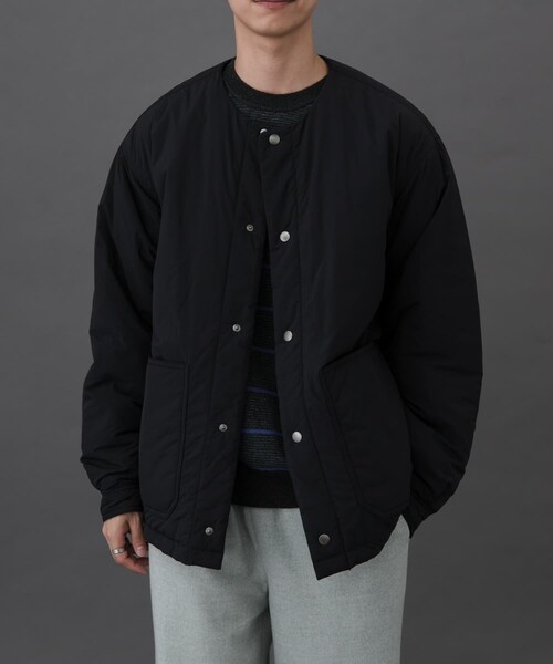 URBAN RESEARCH DOORS(アーバンリサーチドアーズ)の「FORK&SPOON SORONAリバーシブルブルゾン(ブルゾン・メンズ・BLACK/KHAKI/BEIGE・4/5)」の5枚目の写真