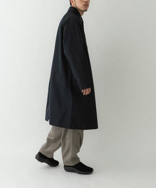 EKAL（エカル）の「nanamica　GORE-TEX Balmacaan Coat（ステンカラーコート・メンズ・N・S/M/L）」の4枚目の写真