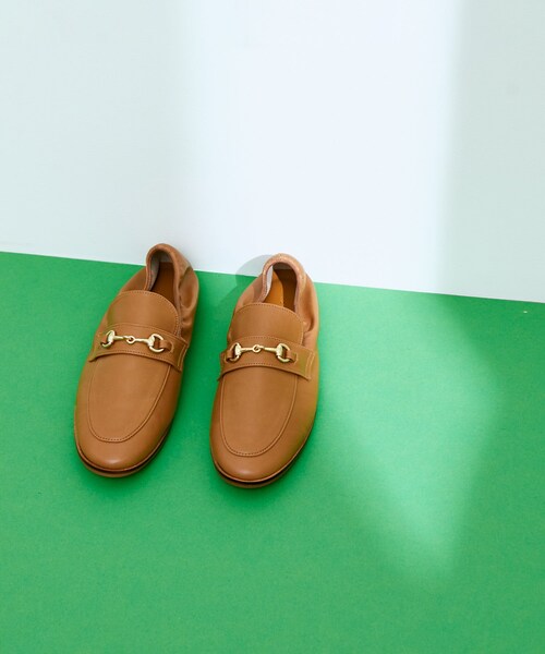 ADAM ET ROPE'(アダムエロペ)の「【サステナブル】ソフトビットローファー(ローファー・レディース・ブラック/キャメル・22.5/23.0/23.5/24.0/24.5)」の12枚目の写真
