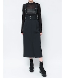 MURUA | ベルテットナロージャンパースカート(ワンピース)