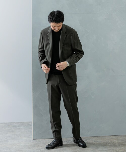 URBAN RESEARCH DOORS（アーバンリサーチドアーズ）の「LIFE STYLE TAILOR　ウールライクストレッチコンフォータブルパンツ（スラックス・メンズ・GRAY/NAVY/KHAKI・S/M/L/XL）」の18枚目の写真