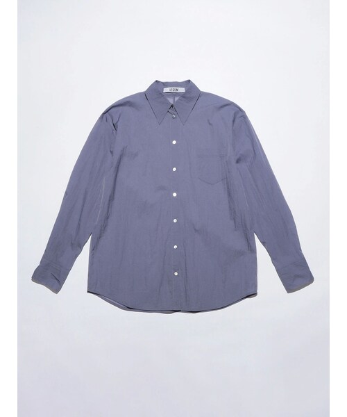 EMODA（エモダ）の「【VEQUM】OVER SHEER SHIRT（シャツ/ブラウス・レディース・アイボリー/グレー/パープル・F）」の5枚目の写真