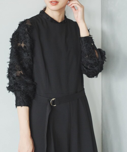 URBAN RESEARCH(アーバンリサーチ)の「『2サイズ展開』ベルト付きオールインワン(つなぎ/オールインワン・レディース・NAVY/BLACK・36/38)」の8枚目の写真