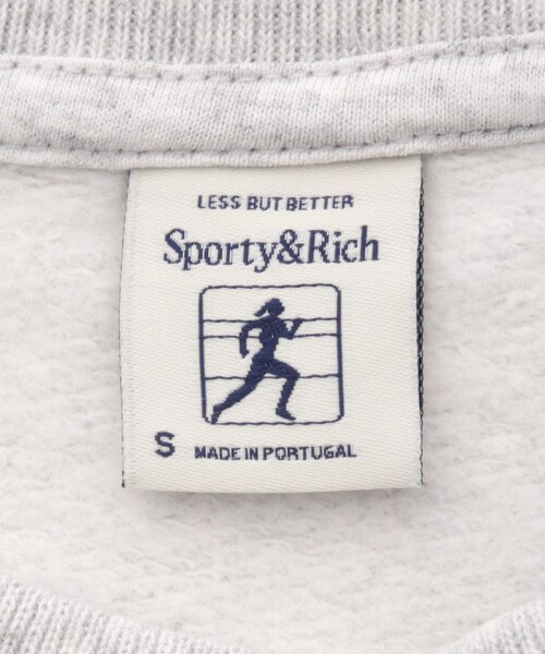 ADAM ET ROPE'(アダムエロペ)の「【J'aDoRe限定】【Sporty&Rich(スポーティー アンド リッチ)】NY Motion Crewneck(スウェット・レディース・ライトグレー・S)」の10枚目の写真