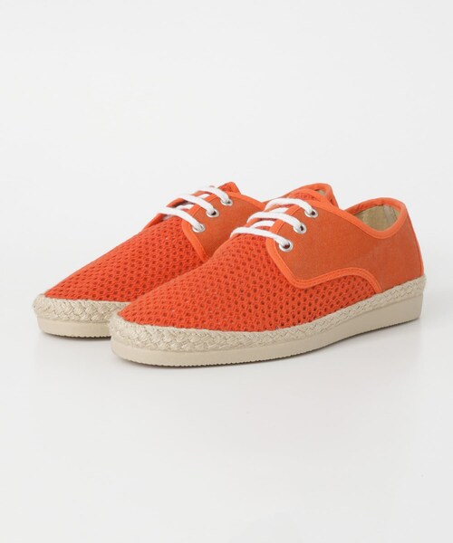 URBAN RESEARCH Sonny Label（アーバンリサーチサニーレーベル）の「DICAS　メッシュ×キャンバスレースアップシューズ∴（その他シューズ・メンズ・ホワイト/NAVY/ORANGE/L GREEN/L BLUE・40/41/42）」の5枚目の写真