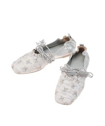 merry jenny | ribbon floral バレエシューズ(バレエシューズ)