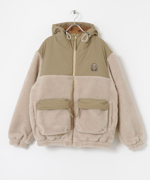 THE GOODLAND MARKET(ザグッドランドマーケット)の「Abode of Snow Lhotse 2.0 Fleece JACKET(テーラードジャケット・レディース・Beige・2/3)」の3枚目の写真