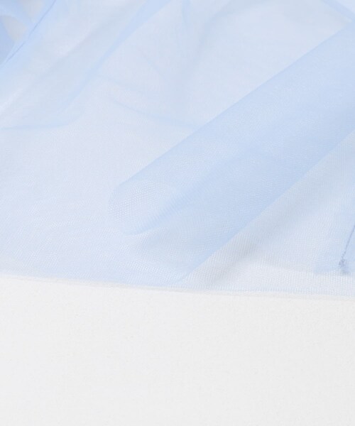 URBAN RESEARCH ROSSO（アーバンリサーチロッソ）の「BLOOMING TULLE DRESS（ワンピース・レディース・L.BLUE/OLIVE/BLACK・36/38）」の20枚目の写真