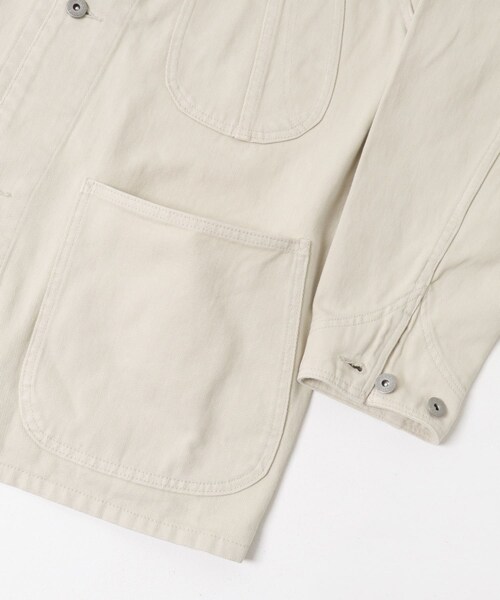 URBAN RESEARCH DOORS（アーバンリサーチドアーズ）の「FORK&SPOON　ガーメントダイツイルカバーオール（カバーオール・メンズ・CHARCOAL/IVORY・4/5）」の11枚目の写真