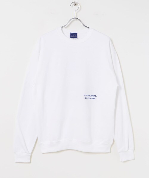URBAN RESEARCH（アーバンリサーチ）の「BLANKMAG　DBC  Crew（スウェット・メンズ・White/Black・M/L/XL）」の5枚目の写真