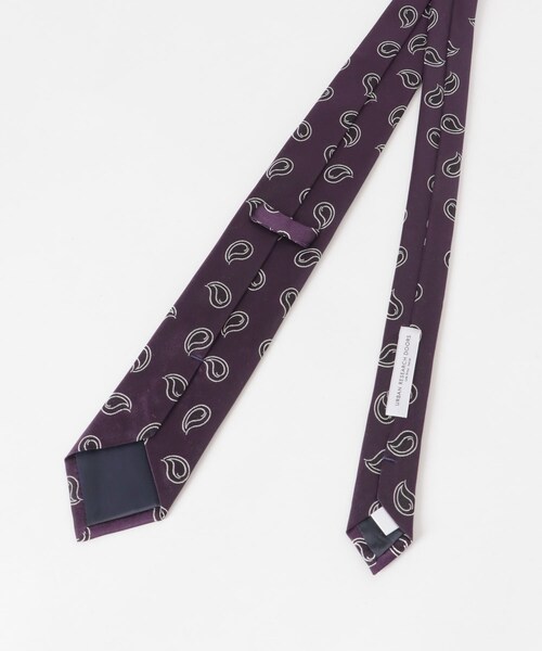 URBAN RESEARCH DOORS(アーバンリサーチドアーズ)の「LIFE STYLE TAILOR 26AW国内タイ ペイズリー2(ネクタイ・メンズ・01RED/02PURPLE・-)」の5枚目の写真