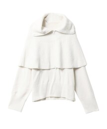 ELENDEEK | ZIP CAPE SET KT(ニット/セーター)