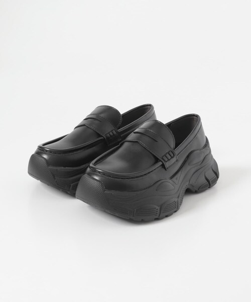 RODE SKO（ロデスコ）の「ボリュームソールローファー（ローファー・レディース・BLACK/DARK BROWN/BEIGE・36/37/38/39）」の17枚目の写真