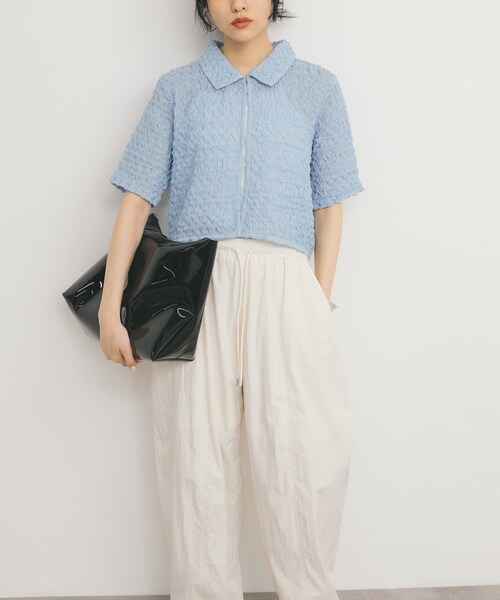 KBF（ケイビーエフ）の「クリアトートBAG（トートバッグ・レディース・BROWN/BLACK・one）」の8枚目の写真