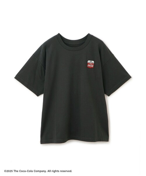 VIS（ビス）の「【Coca-Cola】VIS別注フォト＆ロゴプリントアソートTシャツ（Tシャツ/カットソー・レディース・チャコール/ホワイト/ピンク・F）」の20枚目の写真