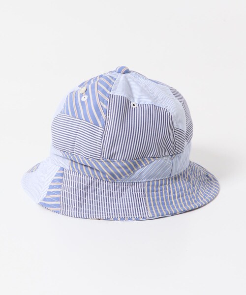 URBAN RESEARCH Sonny Label（アーバンリサーチサニーレーベル）の「『別注』wiffle×Sonny Label　リメイクストライプベルハット（ハット・メンズ・BLUE系・one）」の4枚目の写真