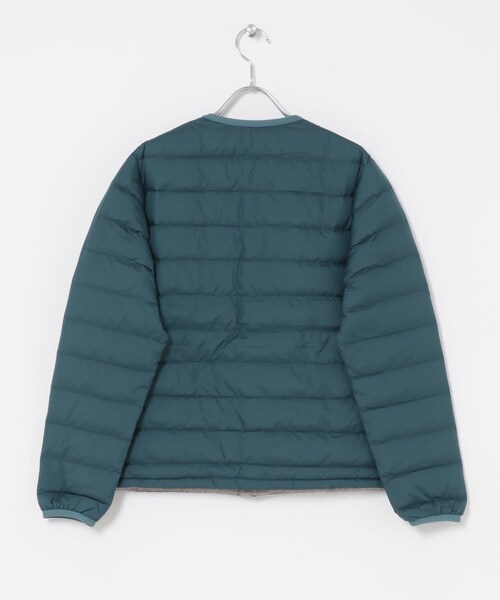 URBAN RESEARCH DOORS（アーバンリサーチドアーズ）の「DANTON　INNERDOWNJACKET（その他アウター・レディース・OYSTERWH/BLACK/BLUEGREEN・S）」の12枚目の写真