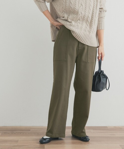 URBAN RESEARCH DOORS(アーバンリサーチドアーズ)の「裏起毛ベイカーイージーパンツ(その他パンツ・レディース・OFF/KHAKI・S/M)」の19枚目の写真
