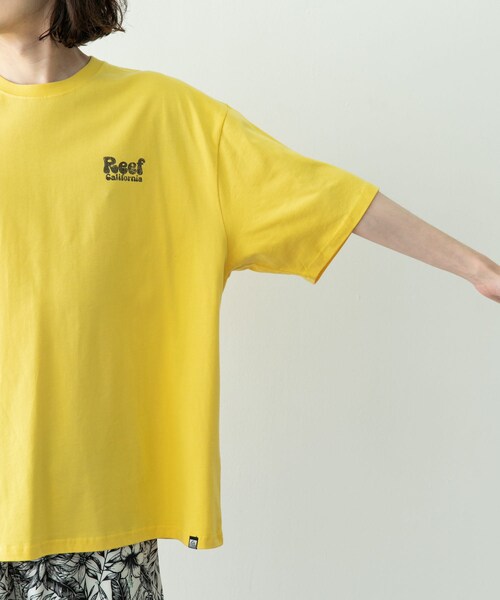 URBAN RESEARCH Sonny Label（アーバンリサーチサニーレーベル）の「REEF　FUN GRAPHIC SHORT-SLEEVE T-SHIRTS（Tシャツ/カットソー・メンズ・WHT/BLK/YEL・M/L）」の17枚目の写真