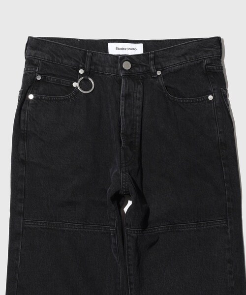 ADAM ET ROPE'（アダムエロペ）の「【Etudes Studio/エチュードストゥディオ】REGULAR JEANS（デニムパンツ・メンズ・ブラック・44/46/48）」の5枚目の写真