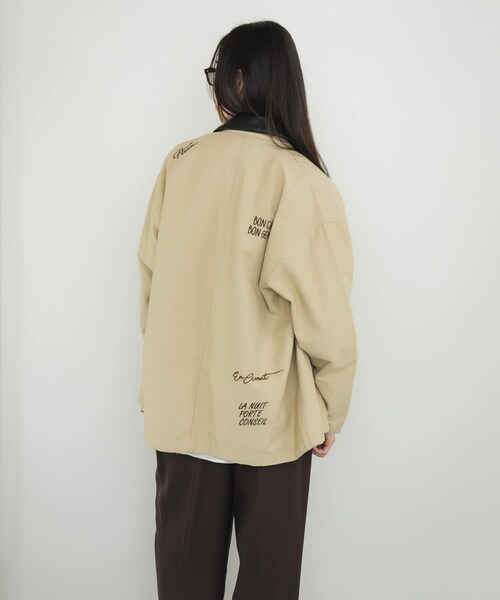 URBAN RESEARCH（アーバンリサーチ）の「『別注』PICCADILLY×URBAN RESEARCH　刺繍カバーオール（カバーオール・レディース・BEIGE/NATURAL・Free）」の8枚目の写真