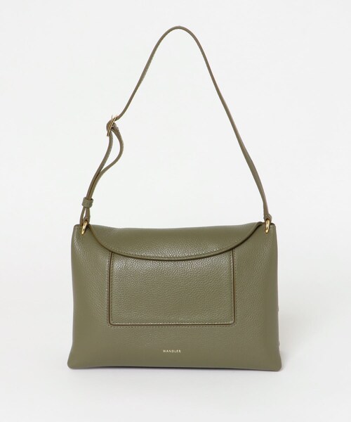 URBAN RESEARCH ROSSO（アーバンリサーチロッソ）の「WANDLER　Penelope Slouch Bag（ショルダーバッグ・レディース・Sea Crust/BlackCrust/OliveCrust/Rose Crust・-）」の2枚目の写真