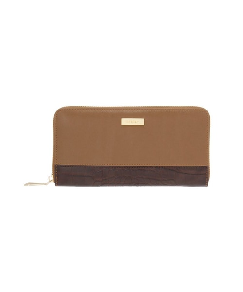 【RESEXXY 】LOGO PLATE ラウンドZIP WALLET