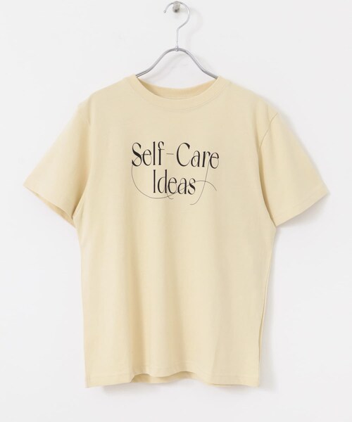 URBAN RESEARCH ROSSO（アーバンリサーチロッソ）の「WAVEUNION　SELF CARE IDEA T-SHIRTS（Tシャツ/カットソー・レディース・GRAY/WHITE/BEIGE・1）」の12枚目の写真