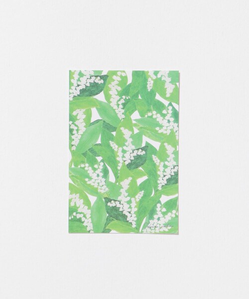 URBAN RESEARCH（アーバンリサーチ）の「はるかぜ染色工房　ポストカード（その他雑貨・メンズ・スズラン/野葡萄/カモミール/ミモザの花束/アネモネの花束/オリーブ/スミレ/ミモザグレー・-）」の13枚目の写真